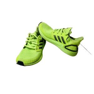ADIDAS PRIME BLUE SNEAKERS -  WOMEN’S SIZE 9 1/2 - LIME GREEN SNEAKERS (CLEAN)